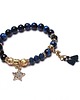 bransoletki z kamieni naturalnych Kolekcja Rich - Dark blue star 4