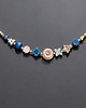 chokery Colours mix vol. 9/deep blue / - choker 1