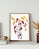 plakaty PLAKAT botaniczny, ilustracja, grafika 1
