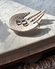 pojemniki na biżuterię Ceramiczna Łapka Handmade Talerzyk na Biżuterię Niebieskie Ciapki 1