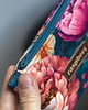 pokrowce i etui - na klucze Etui na klucze z weluru w peonie 1
