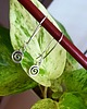 kolczyki wire wrapping Kolczyki z zawijaskami 1