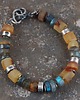 bransoletki wire wrapping bursztyn labradoryt srebrna bransoleta 1