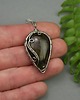 wisiory Wisiorek złoty labradoryt wire wrapping 3