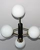 lampy wiszące Modernistyczny żyrandol, lata 70 2
