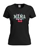 t-shirt damskie MAMA WIŚNIA koszulka z nadrukiem 7