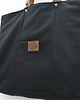torby na ramię Black Cotton & Leather 2