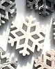 dekoracje świąteczne Figurka ozdobna ŚNIEŻYNKA BIAŁY MARMUREK podstawka na świecę i Palo santo 5