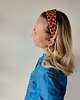 opaski do włosów Jedwabna opaska do włosów safari chic SILK CHARM 1