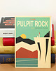 grafiki i ilustracje Pocztówka, Pulpit Rock, Skandynawia, Norwegia 1