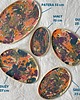 patery i talerze Zestaw ceramicznych talerzy 1