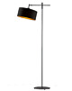 lampy podłogowe Designerska lampa stojąca z abażurem w stylu glamour MELTON GOLD 2
