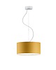 lampy wiszące Minimalistyczna lampa wisząca do sypialni z białym abażurem 30 cm HAJFA 6