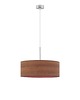 lampy wiszące Designerska lampa wisząca do salonu SINTRA ECO z fornirowym kloszem 60 cm 3