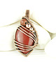 wisiory Jaspis mokait wisiorek wire wrapping 3