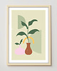 plakaty Plakat Boho Kwiaty w Wazonach  Zielony 1