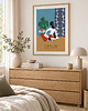 plakaty Plakat Fine Art giclee Dziewczyna z kotką. Polski New Look 4