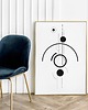 plakaty Plakat Geometric circle 1