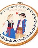 Ślub - inne Personalizowana pamiątka ślubna/zaręczynowa , haft w oprawie vintage 2