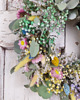 wianki Wianek naturalny z suszonych kwiatów i eukaliptusa "Szept Łąki" 1