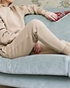 bluza z kapturem damska Bluza beżowa 2