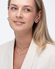 bransoletki - inne Złote kolczyki kółka z cyrkoniami Paraiso Mirello 3