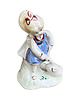 figurki i rzeźby Porcelitowa figurka gęsiarki, ręcznie malowana, ZSRR lata 60. 7