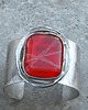 bransoletki wire wrapping Skrzyżowanie  - BRANSOLETA MANKIET - CUFF 1