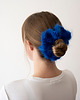gumki do włosów Scrunchie kobalt 2