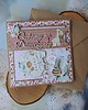 kartki scrapbooking Kartka dla przyszłej mamy dziewczynki, kartka na baby shower 1