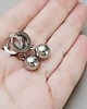 kolczyki srebrne Alloys Collection /Ball silver/ vol. 3 - kolczyki 4