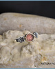 pierścionki srebrne Pierścionek blooming strawberry quartz 1