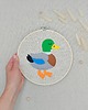 obrazy i plakaty do pokoju dziecięcego Obrazek Kaczuszka Handmade Dekoracja do Pokoju Dziecka 1