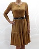 sukienki midi damskie SUKIENKA rozpinana  boho zip CARMEL   r.34-56 1