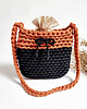 torebki różne Torebka damska na szydełku ze sznurka styl boho-miejski TS015 3