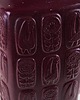 wazony Wazon ceramiczny Bay Keramik z reliefem roślinnym, Niemcy, lata 70. 3
