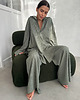 koszule damskie  Koszula Calm oversize olive 3