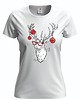 t-shirt damskie Koszulka damska Świąteczny jeleń 3