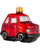 bombki Bombka choinkowa szklana ręcznie malowana: Fiat 126p Maluch: mini 1