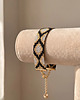 bransoletki ze szkła Biało złota bransoletka z koralików Miyuki - ornamental 2
