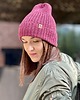 czapki damskie Czapka ściągaczowa 2w1 Unisex - Bordowa 1