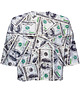 t-shirt damskie DR.CROW T-shirt Krótki CROP One Hundred Dollars 1