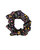 gumki do włosów Gumka jedwabna, scrunchie, wild magic garden MIDI 2