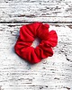 gumki do włosów Czerwona scrunchie do włosów PELA 1