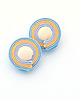 kolczyki soutache Pastelowe mini kolczyki 2 2