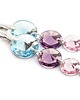 kolczyki swarovski Kolczyki srebrne-Pastelowe zachody-Kryształy Swarovskiego 1