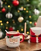 dekoracje świąteczne Kubek świąteczny, podwójny, Święty Mikołaj 4