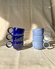 kubki i filiżanki Filiżanka espresso 60ml (niebieska) retro vintage 2