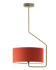 lampy wiszące Czarna lampa sufitowa nad stół do jadalni LAVRIO 6