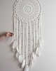 łapacze snów Biały łapacz snów Dream catcher 1